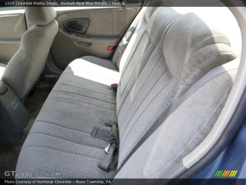 Rear Seat of 1998 Malibu Sedan