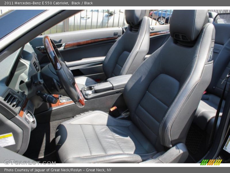 Black / Black 2011 Mercedes-Benz E 550 Cabriolet