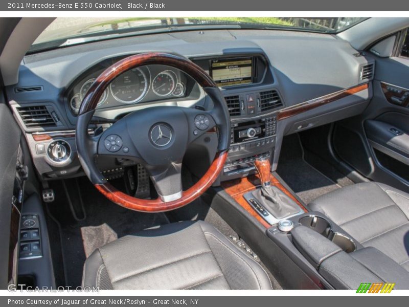  2011 E 550 Cabriolet Black Interior