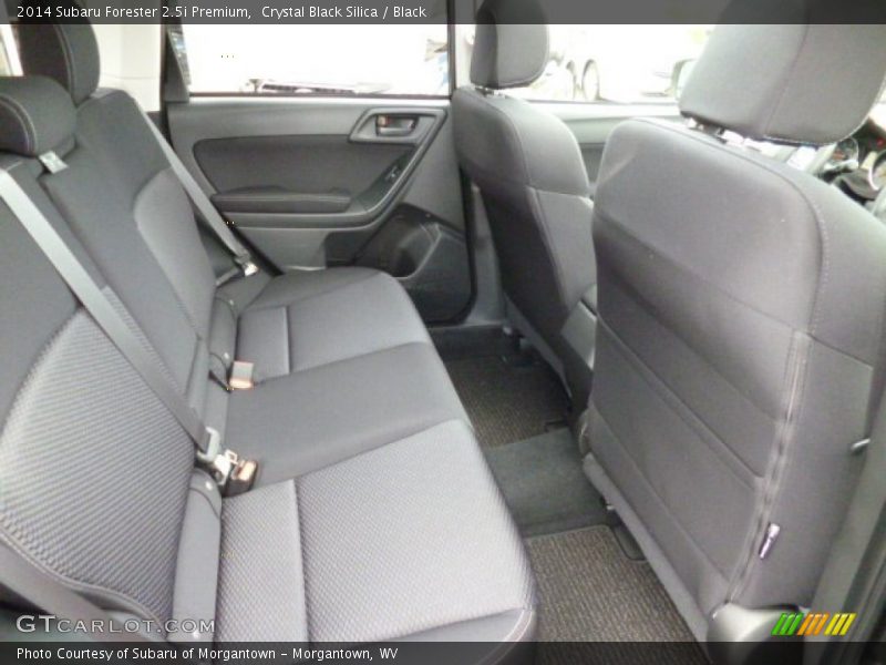 Crystal Black Silica / Black 2014 Subaru Forester 2.5i Premium