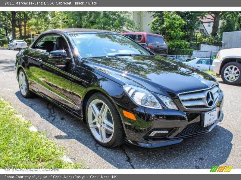 Front 3/4 View of 2011 E 550 Cabriolet