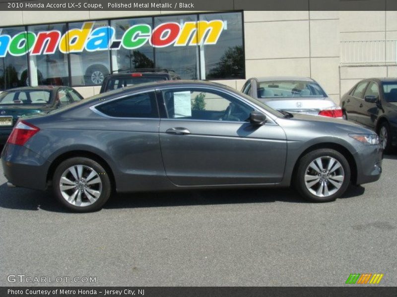 Polished Metal Metallic / Black 2010 Honda Accord LX-S Coupe