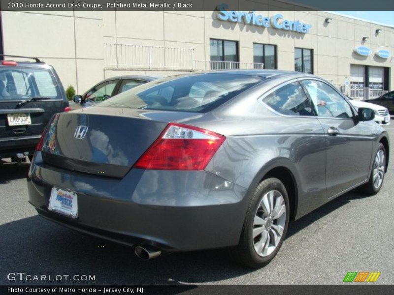 Polished Metal Metallic / Black 2010 Honda Accord LX-S Coupe