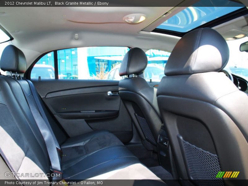 Black Granite Metallic / Ebony 2012 Chevrolet Malibu LT