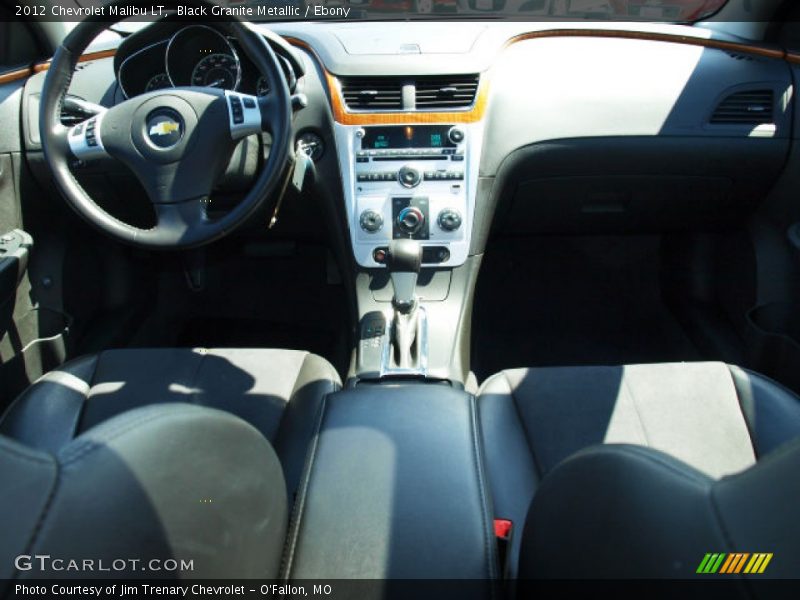 Black Granite Metallic / Ebony 2012 Chevrolet Malibu LT