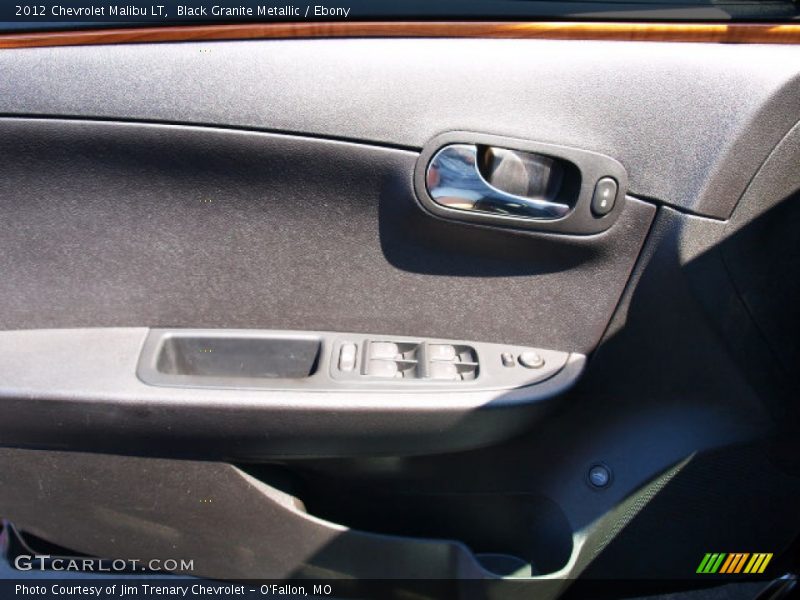 Black Granite Metallic / Ebony 2012 Chevrolet Malibu LT