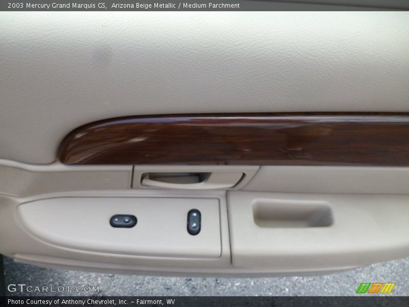 Arizona Beige Metallic / Medium Parchment 2003 Mercury Grand Marquis GS