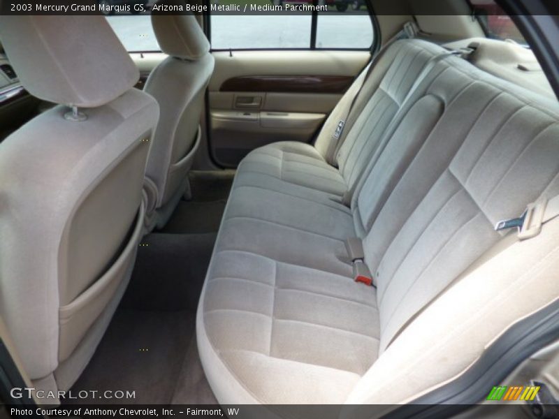 Arizona Beige Metallic / Medium Parchment 2003 Mercury Grand Marquis GS