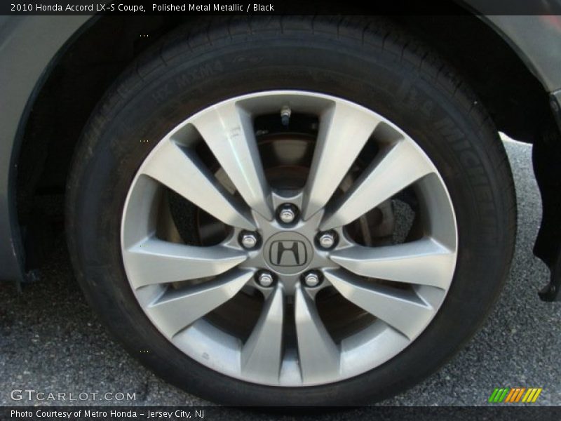 Polished Metal Metallic / Black 2010 Honda Accord LX-S Coupe