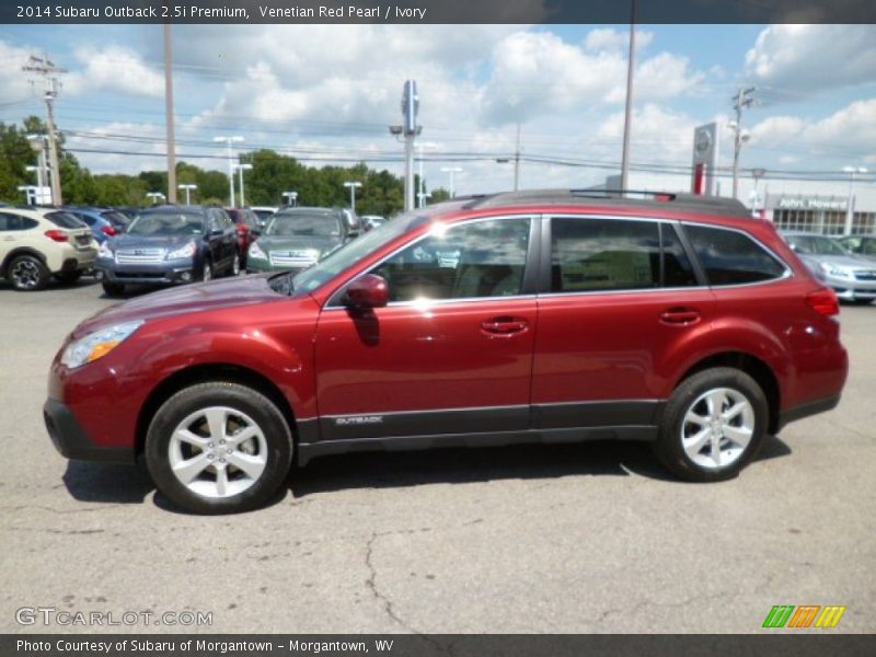  2014 Outback 2.5i Premium Venetian Red Pearl
