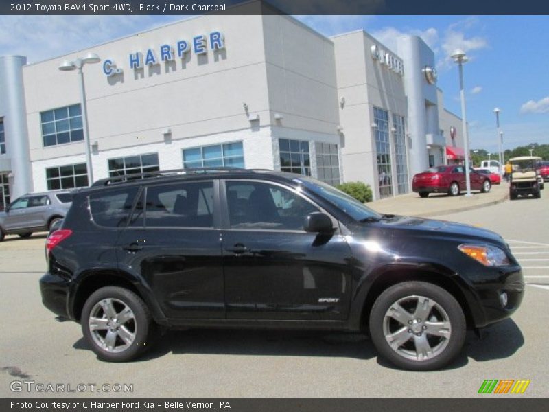 Black / Dark Charcoal 2012 Toyota RAV4 Sport 4WD