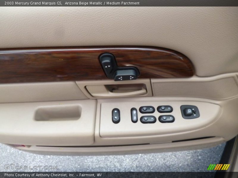 Arizona Beige Metallic / Medium Parchment 2003 Mercury Grand Marquis GS