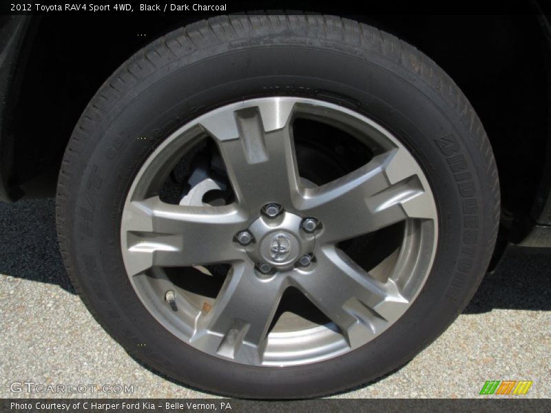 Black / Dark Charcoal 2012 Toyota RAV4 Sport 4WD