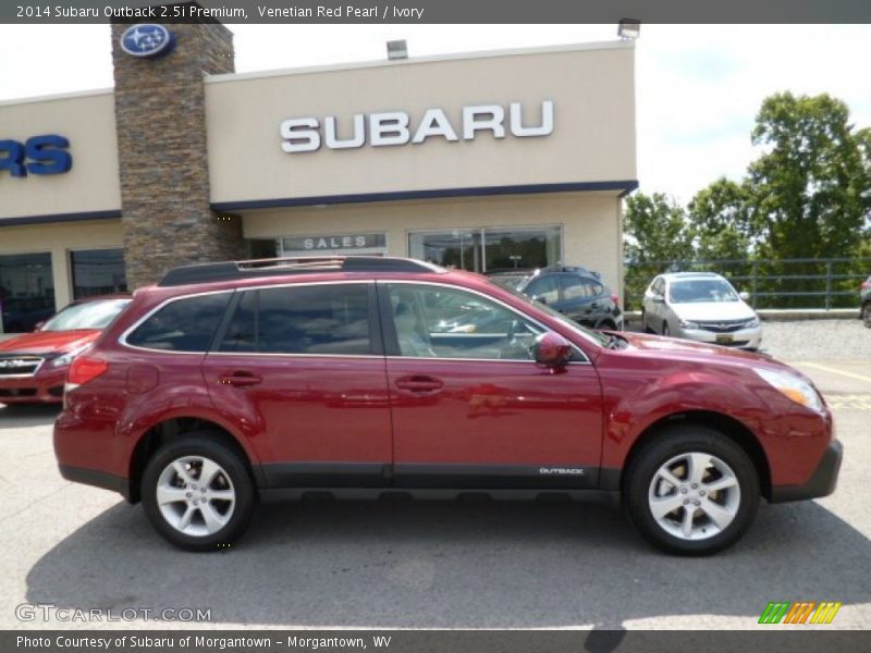  2014 Outback 2.5i Premium Venetian Red Pearl