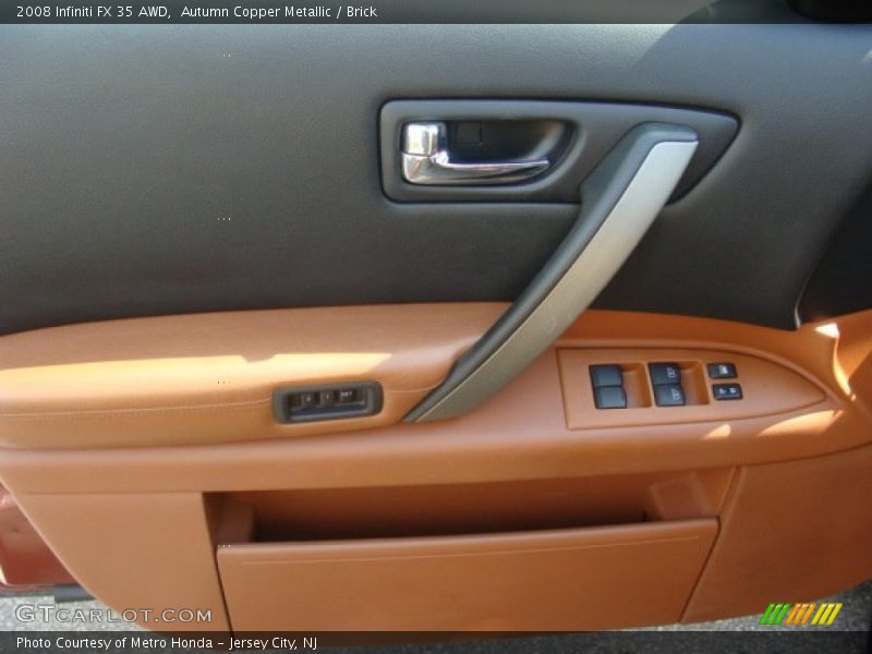 Autumn Copper Metallic / Brick 2008 Infiniti FX 35 AWD