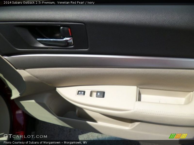 Venetian Red Pearl / Ivory 2014 Subaru Outback 2.5i Premium