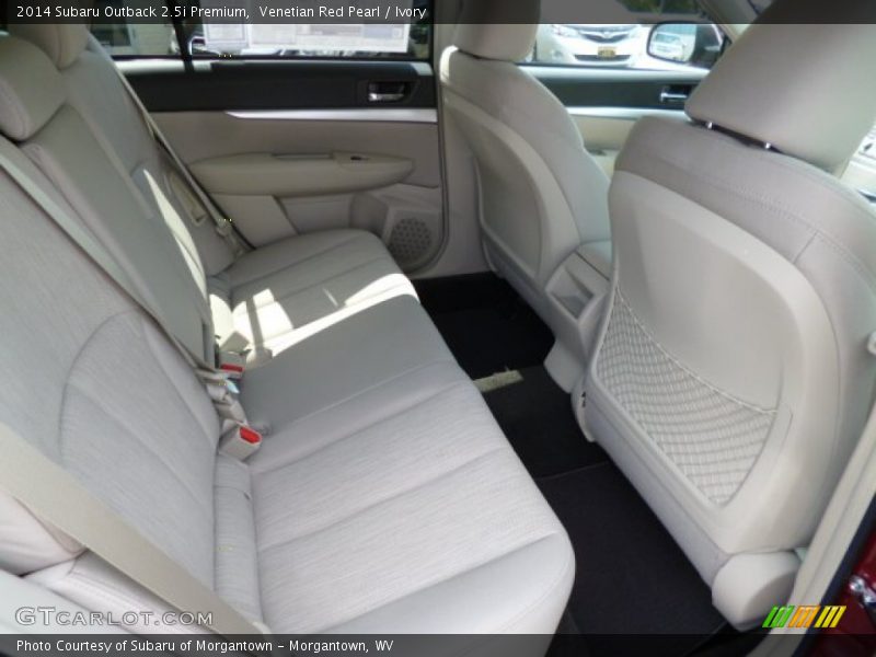 Venetian Red Pearl / Ivory 2014 Subaru Outback 2.5i Premium