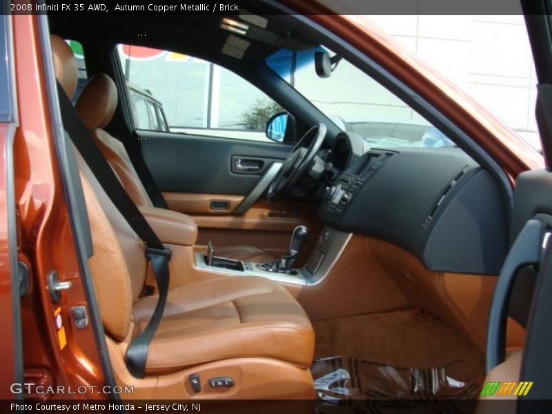 Autumn Copper Metallic / Brick 2008 Infiniti FX 35 AWD