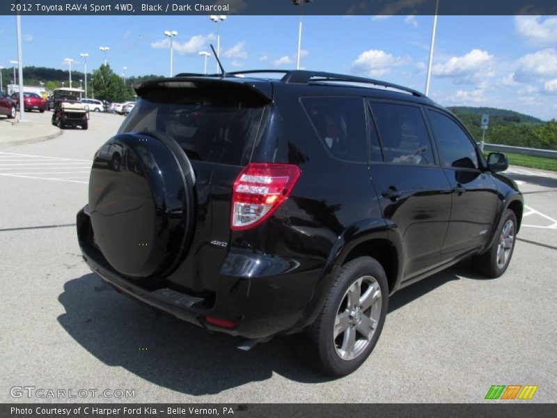 Black / Dark Charcoal 2012 Toyota RAV4 Sport 4WD