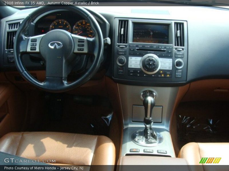 Autumn Copper Metallic / Brick 2008 Infiniti FX 35 AWD