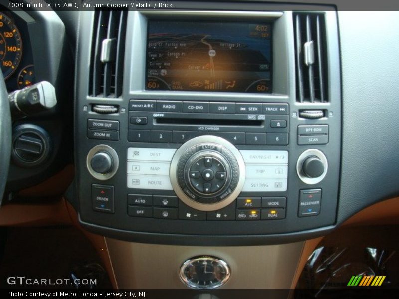 Autumn Copper Metallic / Brick 2008 Infiniti FX 35 AWD