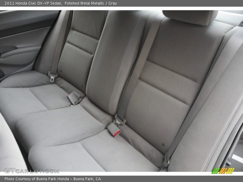 Polished Metal Metallic / Gray 2011 Honda Civic DX-VP Sedan