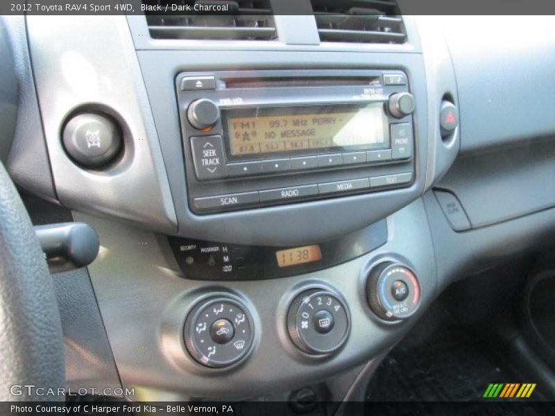 Black / Dark Charcoal 2012 Toyota RAV4 Sport 4WD