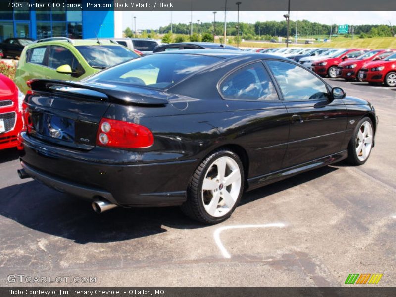 Phantom Black Metallic / Black 2005 Pontiac GTO Coupe