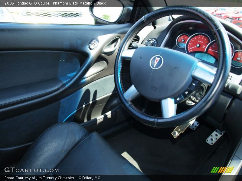 Phantom Black Metallic / Black 2005 Pontiac GTO Coupe