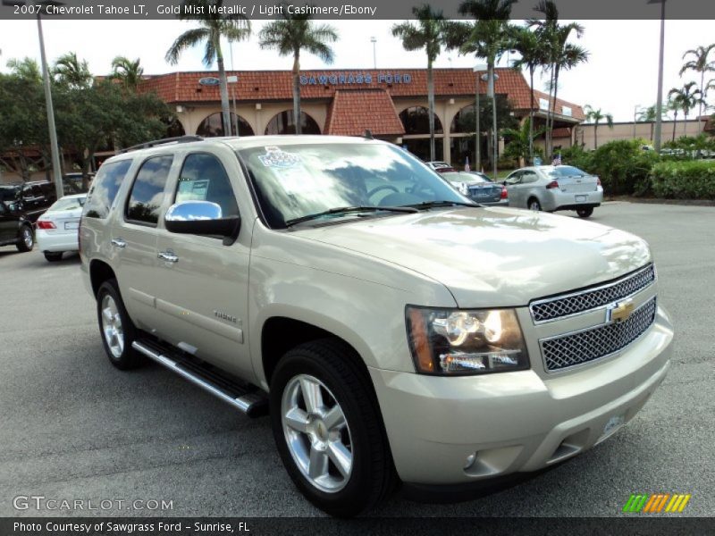 Gold Mist Metallic / Light Cashmere/Ebony 2007 Chevrolet Tahoe LT