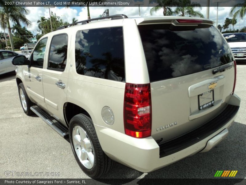 Gold Mist Metallic / Light Cashmere/Ebony 2007 Chevrolet Tahoe LT