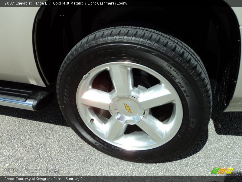 Gold Mist Metallic / Light Cashmere/Ebony 2007 Chevrolet Tahoe LT