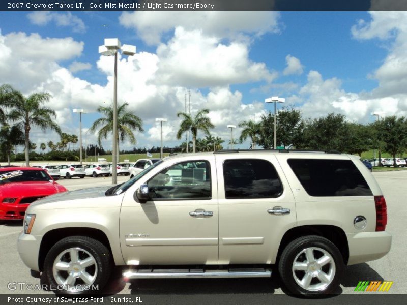 Gold Mist Metallic / Light Cashmere/Ebony 2007 Chevrolet Tahoe LT