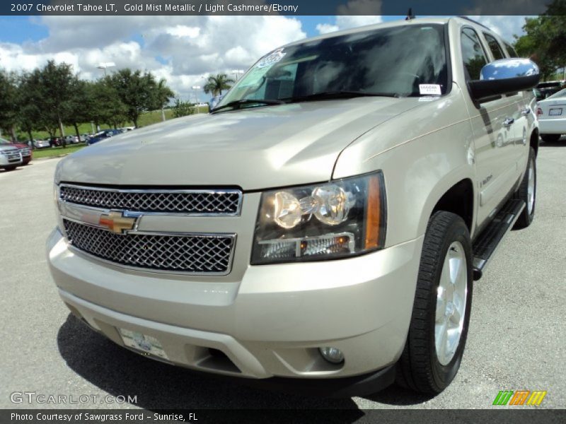 Gold Mist Metallic / Light Cashmere/Ebony 2007 Chevrolet Tahoe LT
