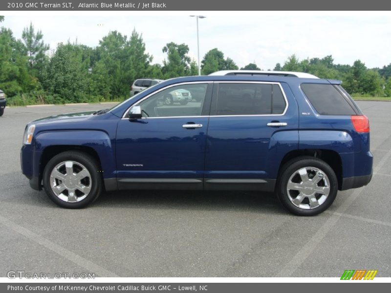 Atlantic Blue Metallic / Jet Black 2010 GMC Terrain SLT