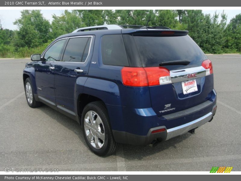 Atlantic Blue Metallic / Jet Black 2010 GMC Terrain SLT