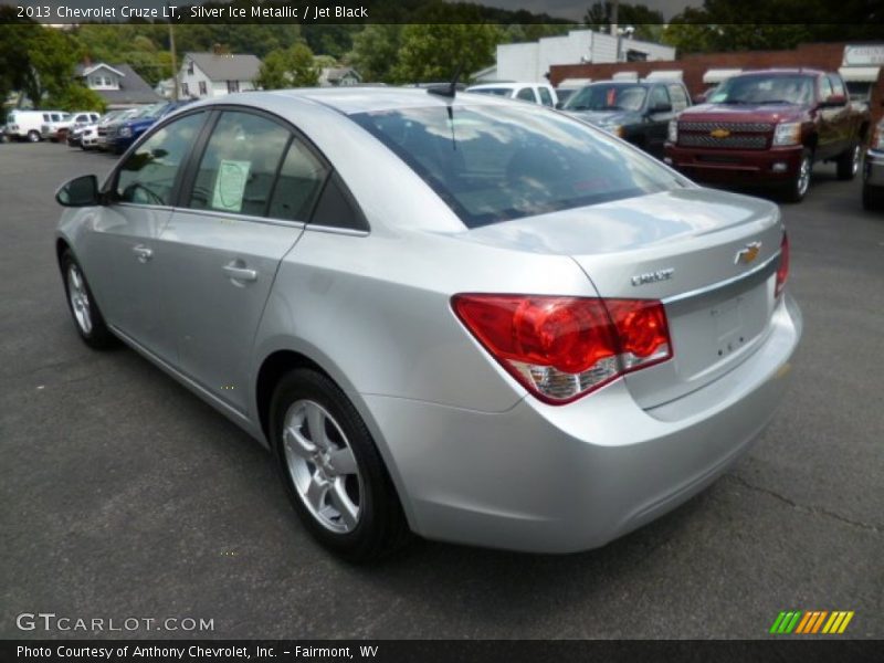 Silver Ice Metallic / Jet Black 2013 Chevrolet Cruze LT