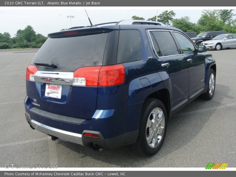 Atlantic Blue Metallic / Jet Black 2010 GMC Terrain SLT