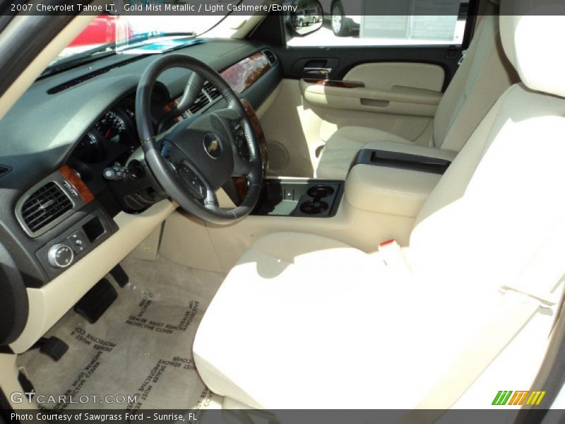 Gold Mist Metallic / Light Cashmere/Ebony 2007 Chevrolet Tahoe LT
