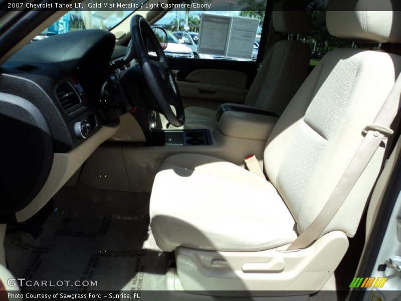 Gold Mist Metallic / Light Cashmere/Ebony 2007 Chevrolet Tahoe LT
