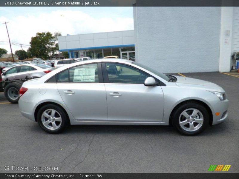 Silver Ice Metallic / Jet Black 2013 Chevrolet Cruze LT