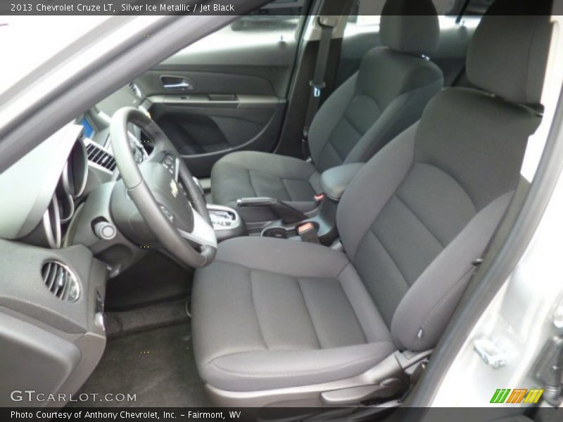 Silver Ice Metallic / Jet Black 2013 Chevrolet Cruze LT