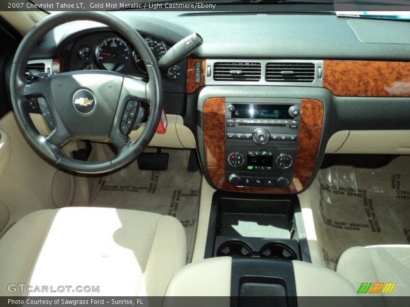 Gold Mist Metallic / Light Cashmere/Ebony 2007 Chevrolet Tahoe LT