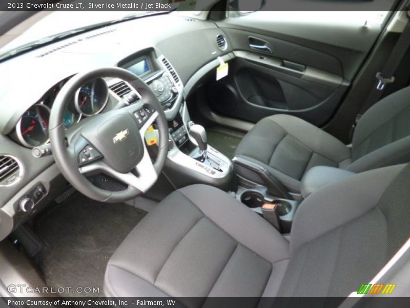 Silver Ice Metallic / Jet Black 2013 Chevrolet Cruze LT