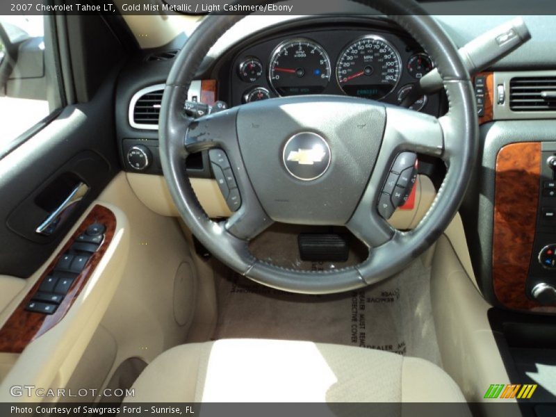 Gold Mist Metallic / Light Cashmere/Ebony 2007 Chevrolet Tahoe LT