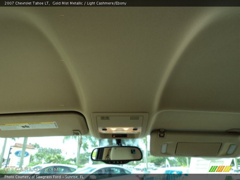 Gold Mist Metallic / Light Cashmere/Ebony 2007 Chevrolet Tahoe LT