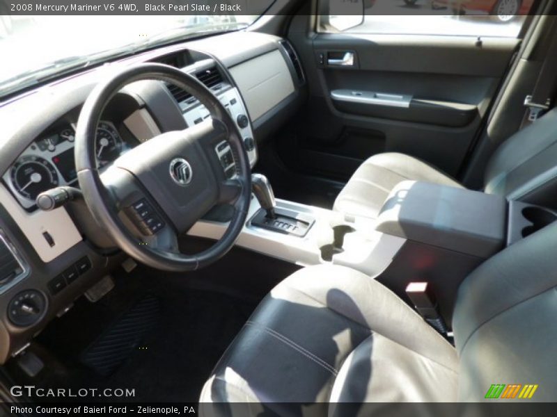 Black Pearl Slate / Black 2008 Mercury Mariner V6 4WD