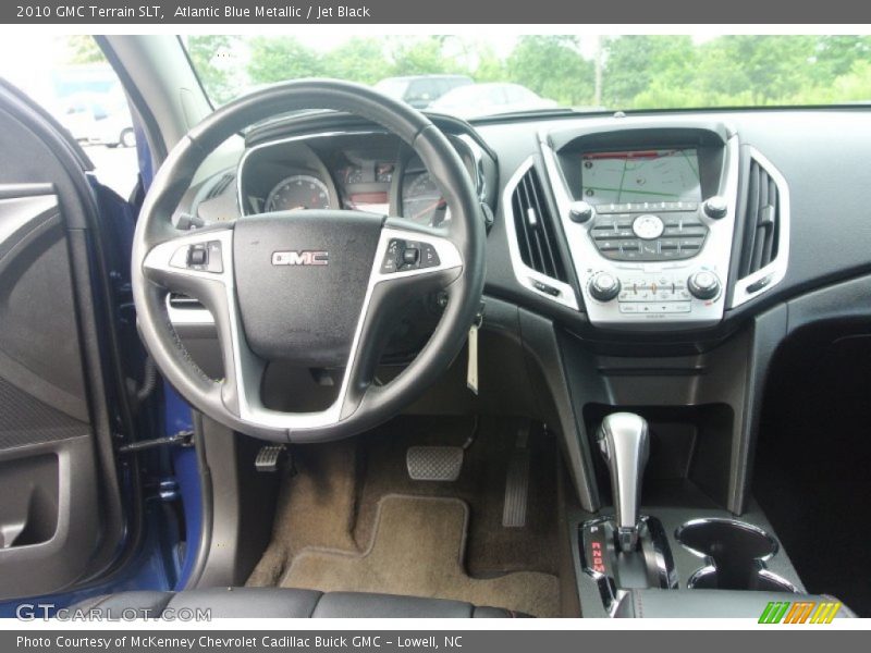 Atlantic Blue Metallic / Jet Black 2010 GMC Terrain SLT