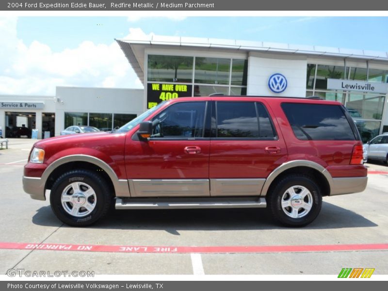 Redfire Metallic / Medium Parchment 2004 Ford Expedition Eddie Bauer