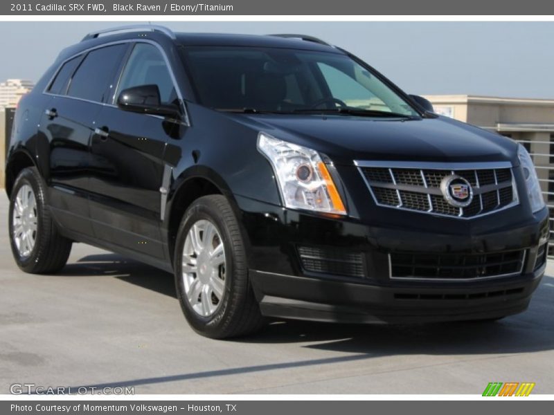 Black Raven / Ebony/Titanium 2011 Cadillac SRX FWD